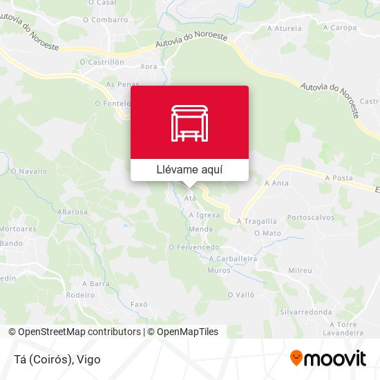 Mapa Tá (Coirós)