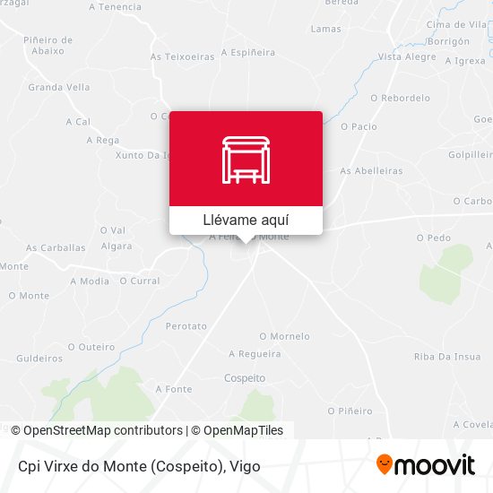Mapa Cpi Virxe do Monte (Cospeito)