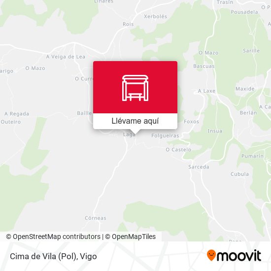 Mapa Cima de Vila (Pol)