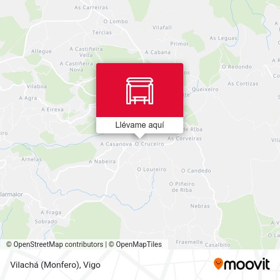 Mapa Vilachá (Monfero)