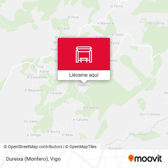 Mapa Dureixa (Monfero)