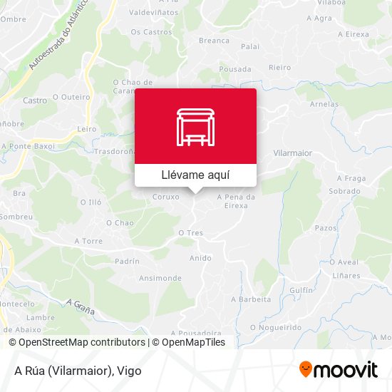 Mapa A Rúa (Vilarmaior)