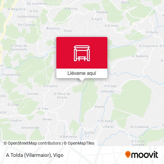 Mapa A Tolda (Vilarmaior)