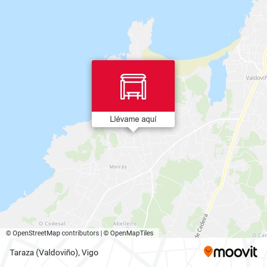 Mapa Taraza (Valdoviño)