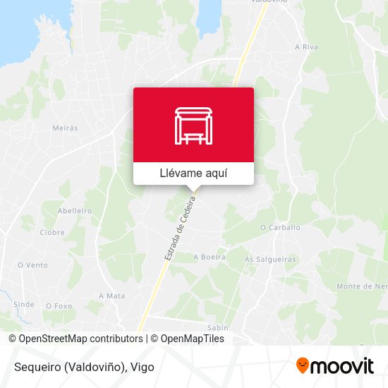 Mapa Sequeiro (Valdoviño)