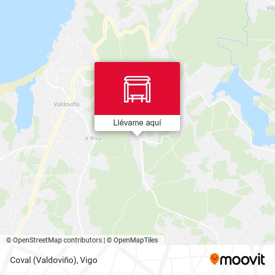 Mapa Coval (Valdoviño)