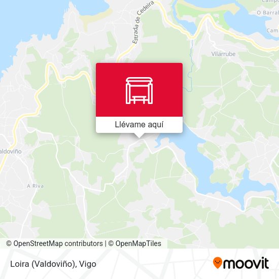 Mapa Loira (Valdoviño)