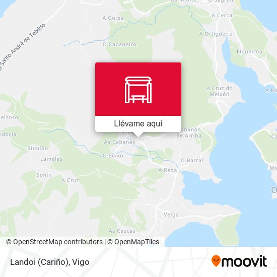 Mapa Landoi (Cariño)