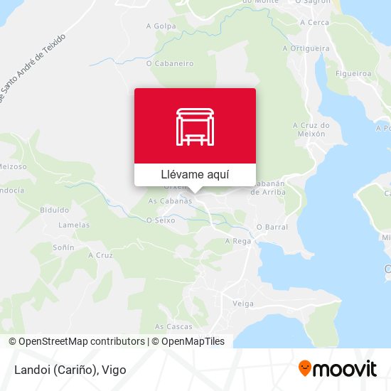 Mapa Landoi (Cariño)