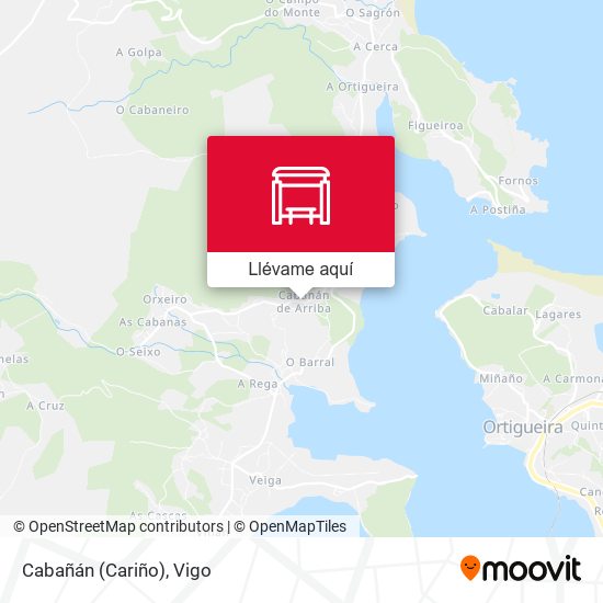 Mapa Cabañán (Cariño)