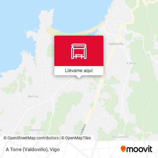 Mapa A Torre (Valdoviño)