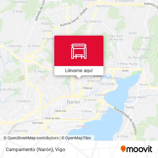Mapa Campamento (Narón)