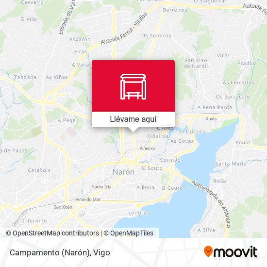 Mapa Campamento (Narón)