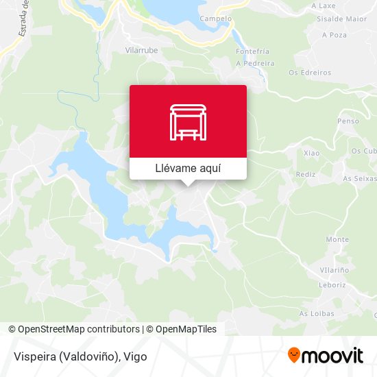 Mapa Vispeira (Valdoviño)
