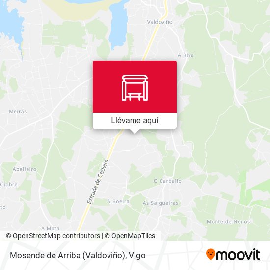 Mapa Mosende de Arriba (Valdoviño)