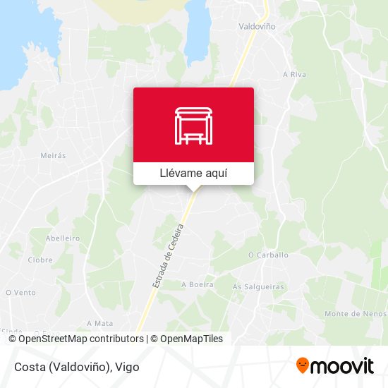 Mapa Costa (Valdoviño)