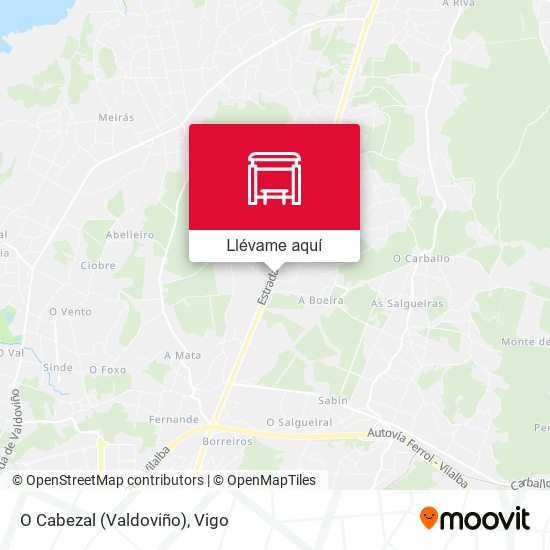 Mapa O Cabezal (Valdoviño)