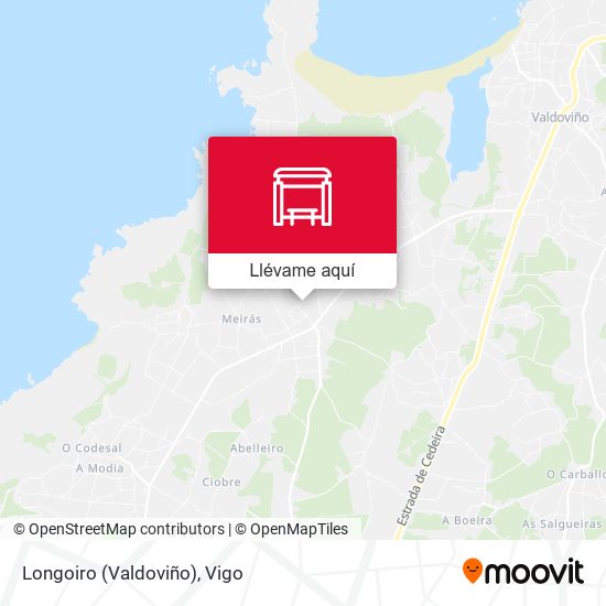 Mapa Longoiro (Valdoviño)