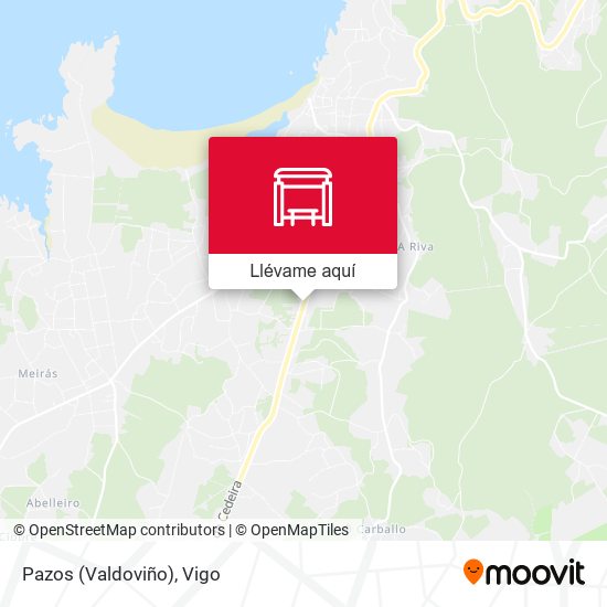 Mapa Pazos (Valdoviño)
