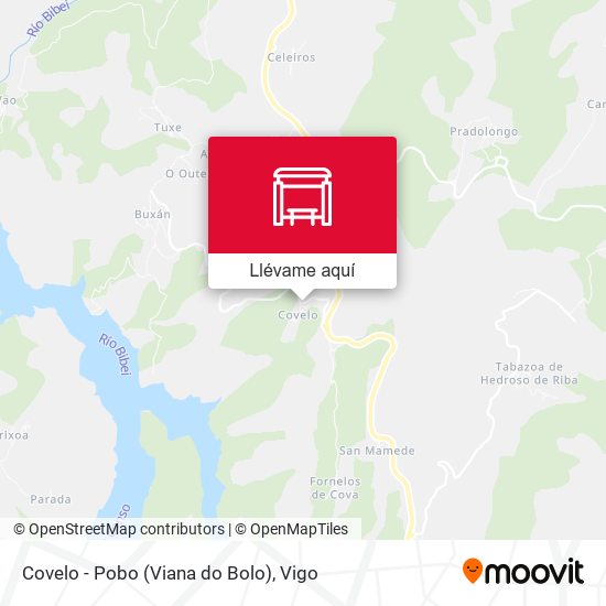Mapa Covelo - Pobo (Viana do Bolo)