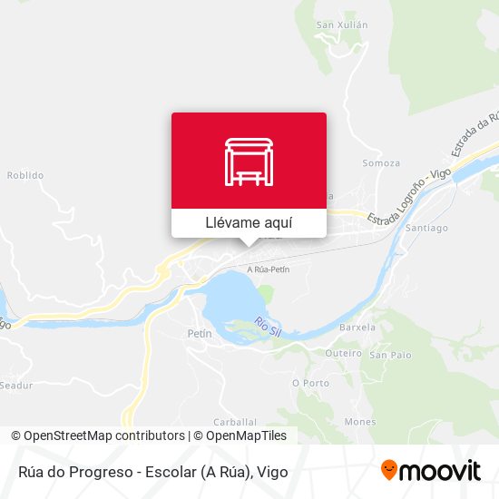 Mapa Rúa do Progreso - Escolar (A Rúa)