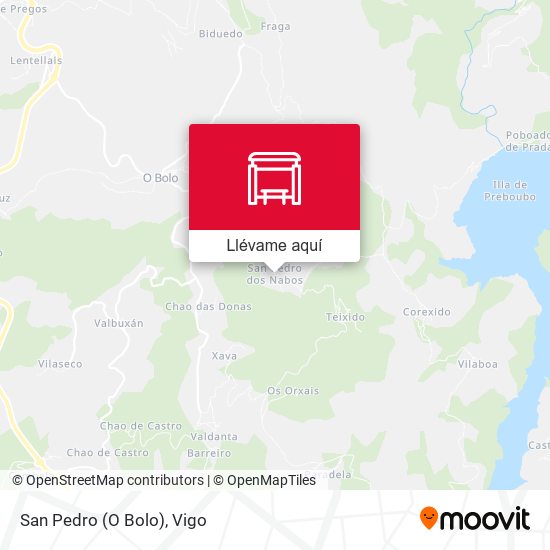Mapa San Pedro (O Bolo)