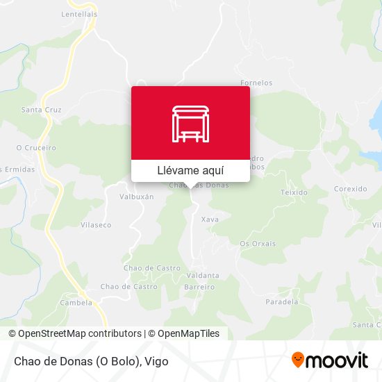 Mapa Chao de Donas (O Bolo)