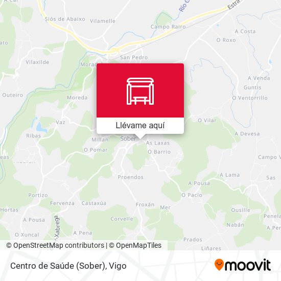 Mapa Centro de Saúde (Sober)