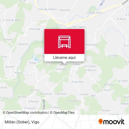 Mapa Millán (Sober)