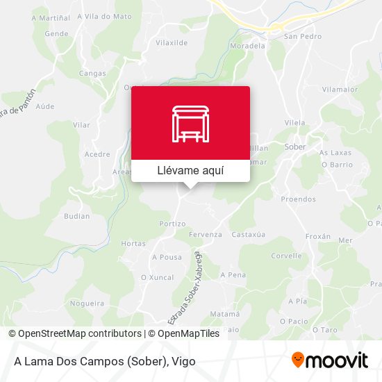 Mapa A Lama Dos Campos (Sober)