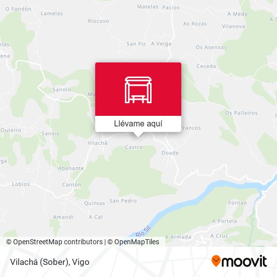 Mapa Vilachá (Sober)