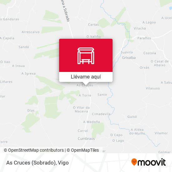 Mapa As Cruces (Sobrado)