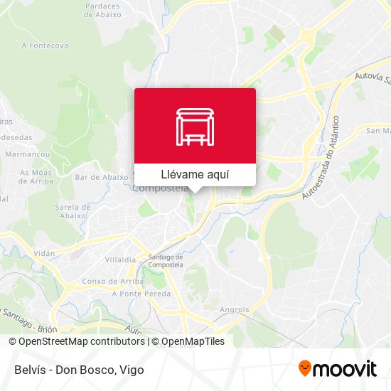 Mapa Belvís - Don Bosco