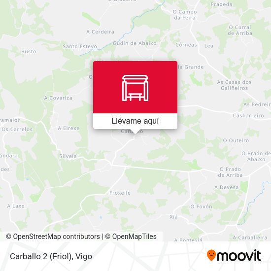 Mapa Carballo 2 (Friol)