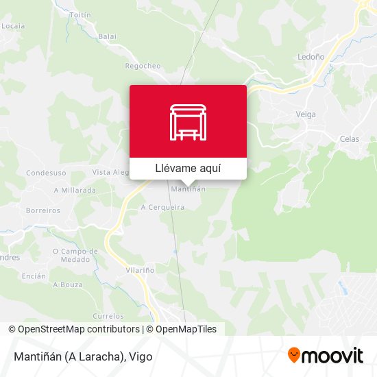 Mapa Mantiñán (A Laracha)