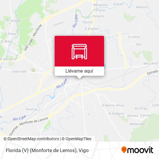 Mapa Florida (V) (Monforte de Lemos)