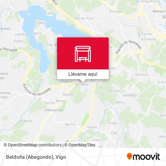 Mapa Beldoña (Abegondo)
