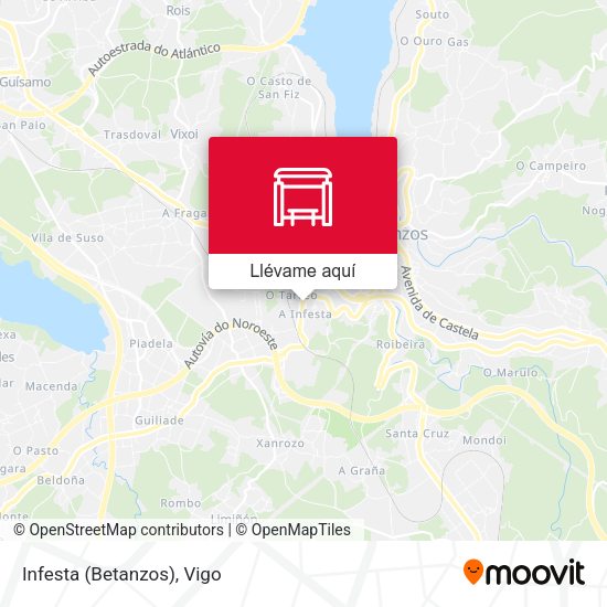 Mapa Infesta (Betanzos)