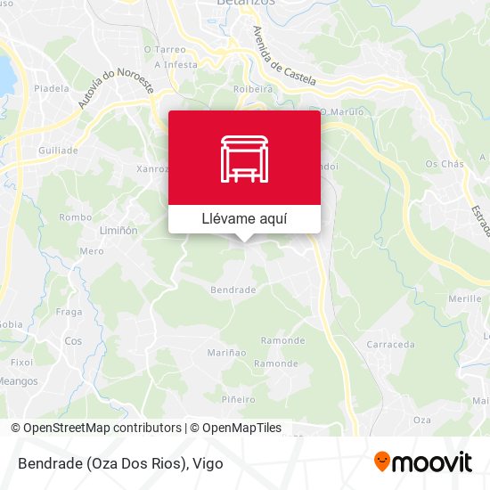 Mapa Bendrade (Oza Dos Rios)
