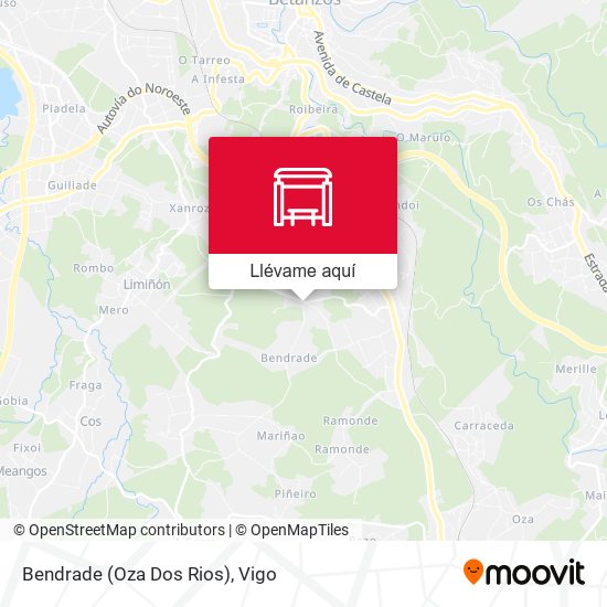 Mapa Bendrade (Oza Dos Rios)