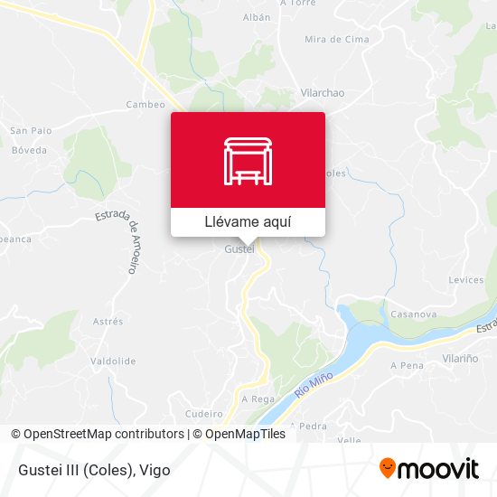 Mapa Gustei III (Coles)