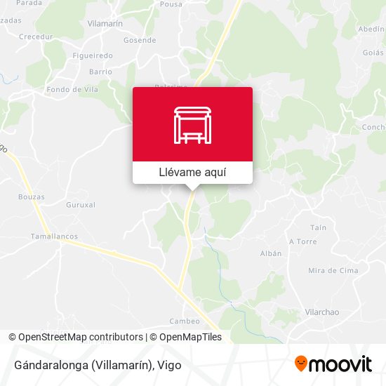 Mapa Gándaralonga (Villamarín)