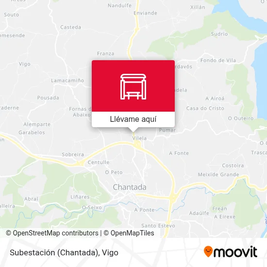 Mapa Subestación (Chantada)