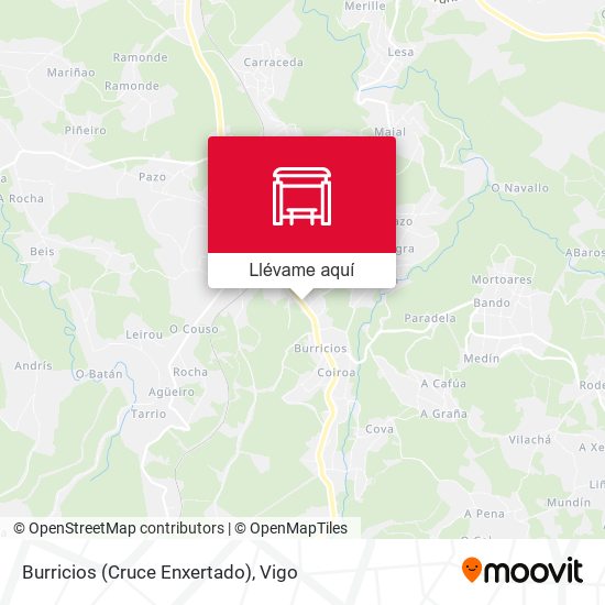 Mapa Burricios (Cruce Enxertado)