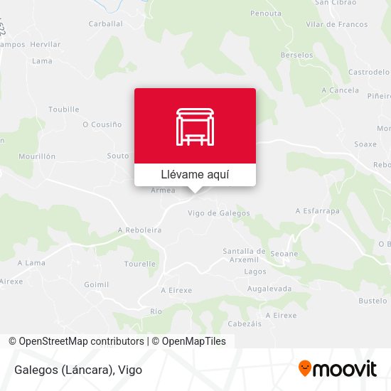 Mapa Galegos (Láncara)