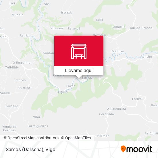 Mapa Samos (Dársena)