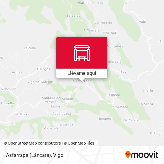Mapa Asfarrapa (Láncara)