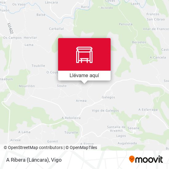 Mapa A Ribera (Láncara)