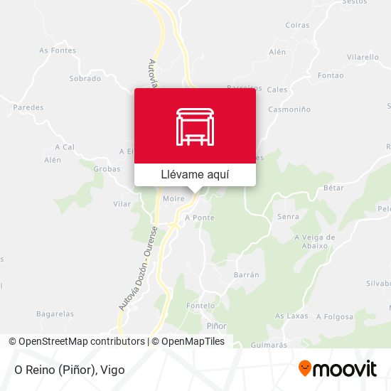 Mapa O Reino (Piñor)