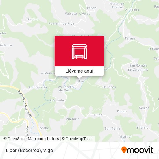 Mapa Liber (Becerreá)